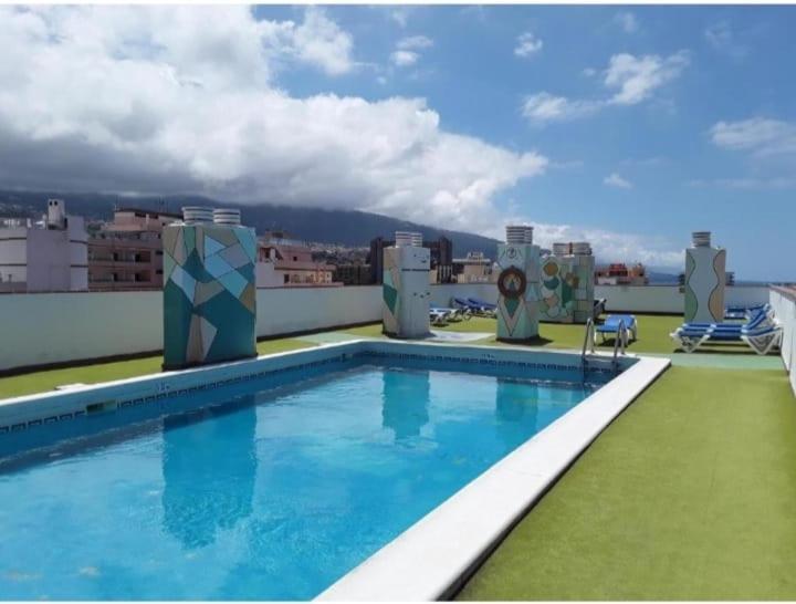 Toplage. Blick. Sauber. Guenstig. Pool. Gepflegt 푸에르토 드 라 크루즈 외부 사진